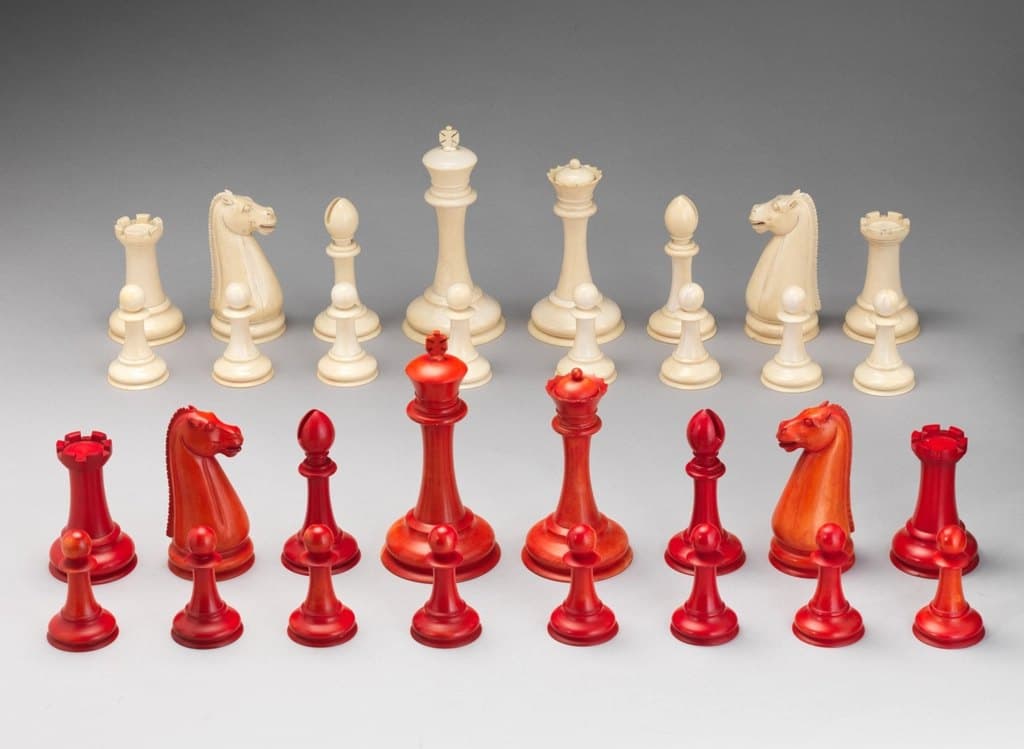 Turned Chess Set