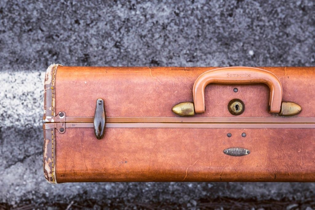 Hard-Case Travel Suitcase